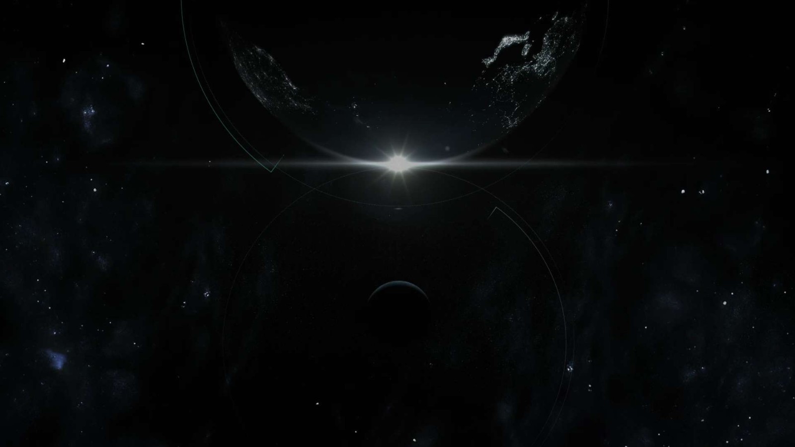 A journey through space, in real time - 